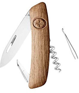 SWIZA Unisex – Erwachsene D01 Taschenmesser, braun, 17cm