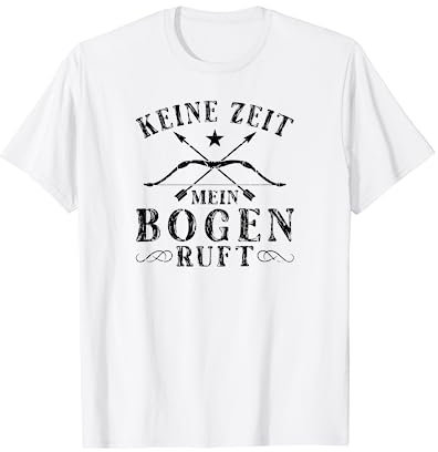 Archery Bogenschütze Motiv Bogensport Bogenschießen T-Shirt
