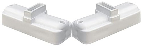 Yardwe 2pezzi Base Per Recinzione Giardino Con Supporto Stabile Per Fiori e Piante Facile Da Installare Design Resistente e Sicuro Per Piccole Recinzioni