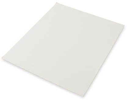 Feuerfest 123 - Keramikfaserpapier - Hochtemperatur-Isolierpapier hitzebeständig bis 1.260 °C - feuerfestes Papier für Öfen, Kamine und Heizungen [3 Stück - 500x400x1 mm]