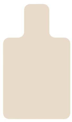 Perfeclan Pilatesmatte für Reformer, Reise-Yogamatte, Schwarze Gummi-Rückseite, Handtuch für Pilates-Reformer-Maschine, tragbare Matte, Trainingsmatte, Beige