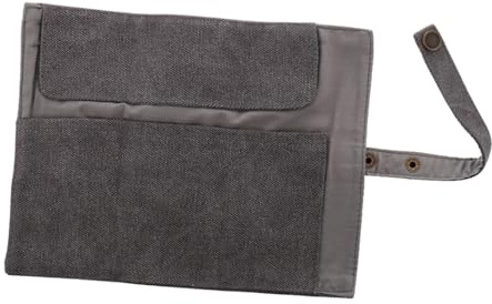 VILLCASE Custodia Organizer per Cinturini Orologi in Tela Resistente, Salvaspazio e Lavabile, per Viaggi Brevi o Lunghi Capacità Fino a 5 Orologi