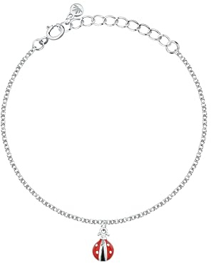 Morellato Bracciale Donna in Argento 925 riciclato, Collezione DONO, Coccinella - SAZL12
