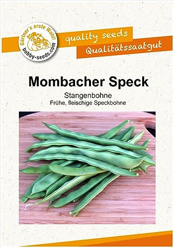 Bohnensamen Mombacher Speck, Stangenbohne Portion