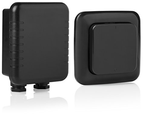 Smartwares SH5-SET-OL Funk-Schalter-Set für den Außenbereich - Funkwandschalter und Funkeinbauschalter