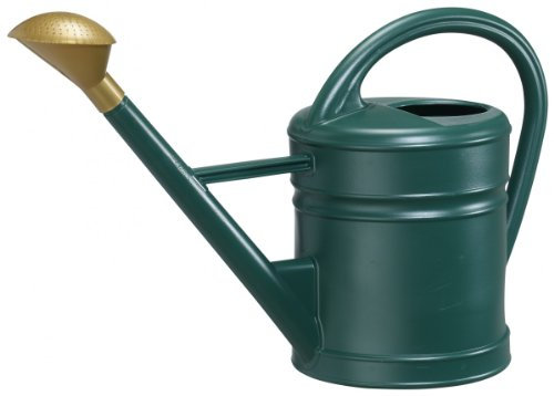 geli Thermo Plastic Gießkanne ANTIQUA aus Kunststoff, Farbe:dunkelgrün;Inhalt:5 Liter