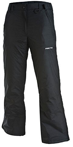 ARCTIX Pantaloni da Neve isolati da Donna, Neri, S/Tall