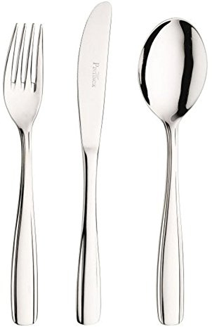 PINTINOX 12 Pezzi Forchetta Frutta Posate in Acciaio Inox 18/10 - Spessore mm 2.0 Made in Italy Modello Australia 2