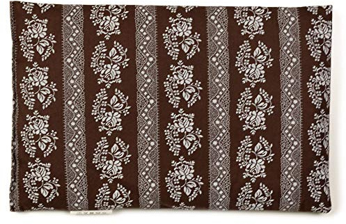 GIRAFFENLAND Rapssamenkissen 30 x 20 cm, Blumen-braun - Als Wärmekissen & Kältekissen - Körnerkissen für Mikrowelle und Backofen - 30x20cm