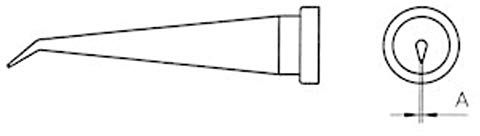 Weller LT-1LX Lötspitze Langform, konisch, gebogen Spitzen-Größe 0.2 mm Inhalt 1 St.