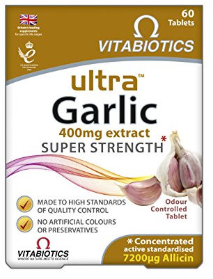 Ultra Garlic Tablets - Pack of 60 Tablets