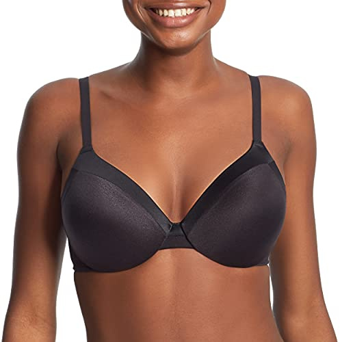 Maidenform Womens Comfort Devotion - Extra Coverage Bra, Black,36B