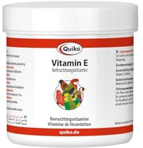 Quiko Vitamin E 140g - Ergänzungsfutter für Kanarien, Sittiche und Ziervögel