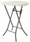 Lifetime 92120 – Hoher, runder Klapptisch | Runder Tisch für Garten, Terrasse, Patio, Balkon | Maße Ø84cm, Höhe 110cm | Runder Eventtisch für draußen, klappbarer Cateringtisch | Möbel fürs Leben