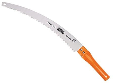 Bahco BH384-5T Scie égoïne 5TPI, Argent/Orange