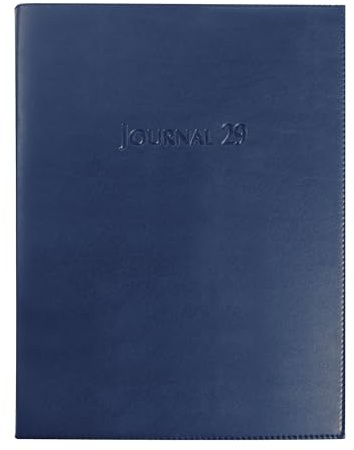 Exacompta 29412E - Agenda de bureau Journal 29-1 Barbara - 21 x 29,7 cm - 1 jour par page - 3 à 6 utilisateurs - Janvier à décembre 2026 - Coloris aléatoire
