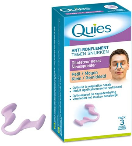 Quies Anti-Snoring Nasal Dilator Small Medium