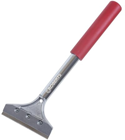 ROBERTS 4 Wide Floor and Wall Scraper and Stripper with 12 Handle