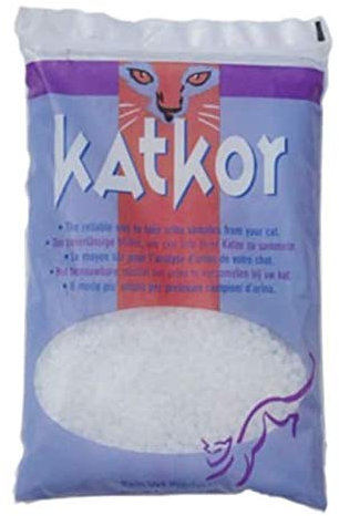 Katkor litière de perles | 200 g | Litière pour chat pour prélèvement d'urine | Pour analyser l'urine de votre chat | Avec pipette et tube de récupération