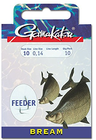 Gamakatsu Gebundene Haken BKD-1810B Brassen Feeder 8