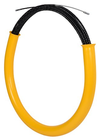 C.K Robuste Flexible POM Tire Fil Electrique 30m, Faible Friction Conduit Aiguille Tire Fils Electricien Fort, Baguette Tire Cable Rod, Baguettes Passe Cable, Guide Câble de Fil Tirant, CK 495056