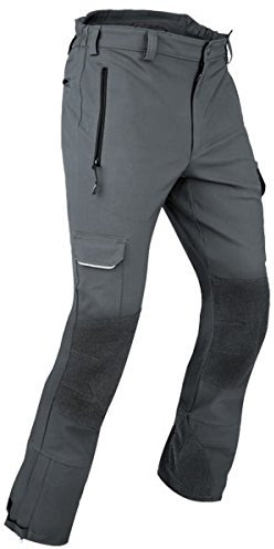 Pfanner Outdoorhose Globe mit Aramid-Faser Verstärkungen, Farbe:grau, Größe:M (kurzgr.)