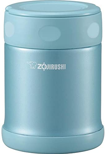 Zojirushi SW-EAE35AB Stainless Steel Food Jar, 11.8-Ounce/0.35-Liter, Aqua Blue