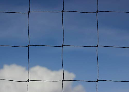 Bird Netting For the Garden 5m x 5m 50mm 2 Anti Pigeon Knotted Mesh Heavy Duty Black Net Protection