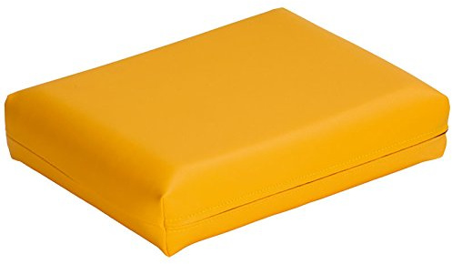 Massagekopfkissen, Lagerungskissen, 40x30x9cm, Schaumstoffflocken, karneol