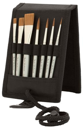 Jack Richeson Plein Air 8 Piece Travel Brush Set