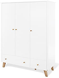 Pinolino 143420G Kleiderschrank 'Pan' groß, weiß