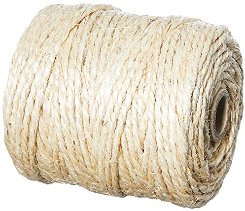 APLI 13127 - Bobina de Cuerda de sisal, 400g, 2 Cabos