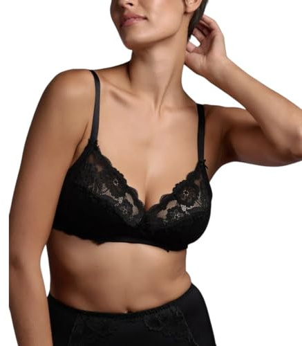 Lepel intimo donna reggiseno senza ferretto new belseno 250 colore nero taglia 5 coppa c