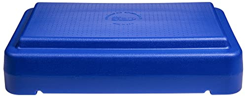 The Step Durable Stackable Step - Aerobic step Platform with Non-Slip Surface - Made in USA - Perfect Steppers for Exercise - Workout Equipment for Home,Blue