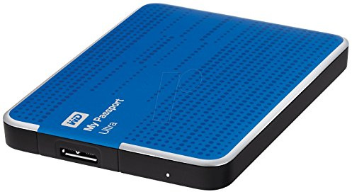 Western Digital My Passport Ultra - Disco Duro Externo de 2000 GB, Azul