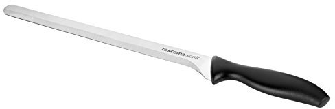 Tescoma 862054 Coltello prosciutto, Acciaio Inossidabile, Nero, 24 cm
