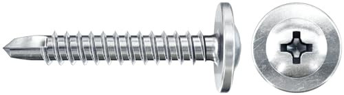 Fischer 1000 Pz. Viti 4,2x13 Autoperforanti su Metallo, per Lamiera e Montanti di Cartongesso FPS-FPB ZPF