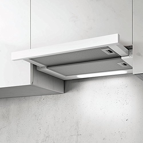 Elica ELITE 14 LUX IXGL/A/60 Intégré Acier inoxydable 650m3/h E