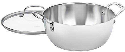 Cuisinart 755-26GD Chef's Classic 5.5-Quart Multi-Purpose Pan Stainless-Cookware-Collection, Steel