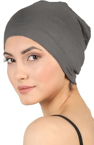 Deresina Bambus Chemo-Kopfbedeckung für Frauen & Männer – Ultra-weiche, atmungsaktive Schlafmütze bei Alopezie & Haarausfall, leichte Beanie für Tag & Nacht, Alternative zur Perücke