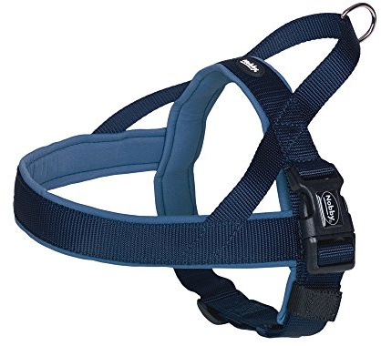 Nobby Norwegergeschirr Classic Preno, blau/blau L: 68-85 cm + 54 cm, B: 40/45 mm, 1 Stück