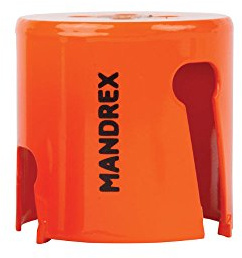 Mandrex | Mehrzweck Lochsäge SuperXcut mit Hartmetallzähnen, 60mm Schnitttiefe für Holz, MDF & PVC | MHM00160B | Ø 160mm