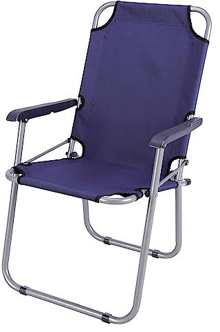 Klappstuhl aus Stahl und PVC mit Armlehnen BLUE 65X55X44 PAPILLON
