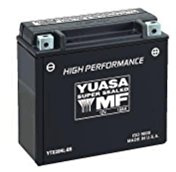 Yuasa YUAM6219BL YT19BL-BS Maintenance Free AGM Battery with Acid pack