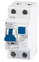Doepke FI/LS-Kombination DRCBO3 C16/0,03/1N-A Kombination FI-Schalter/Leitungsschutzschalter 4014712220744