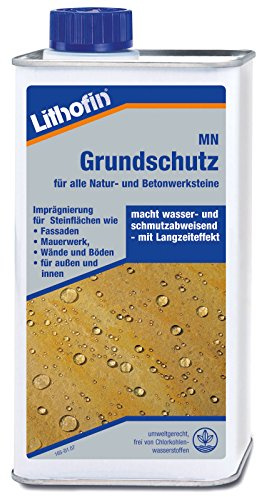 Lithofin MN Grundschutz Steinimprägnierung 1812-16511 1 Liter