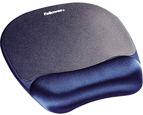 Fellowes Memory Foam Handgelenkauflage mit Mauspad - blau
