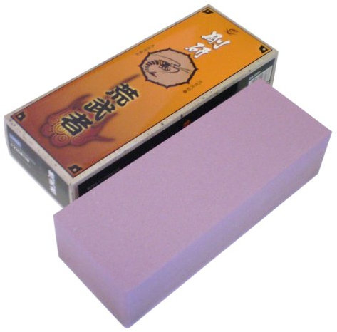 Naniwa Professional DX Whetstone GOUKEN ARAMUSHA Rough/Repair #220, Purple, Sharpening Stone