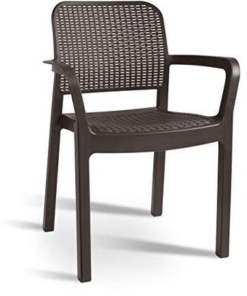 Keter samanna – Gartenstuhl Stuhl, Braun