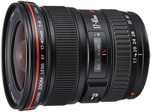 Canon EF 17-40mm F4L USM Objektiv (77mm Filtergewinde) schwarz